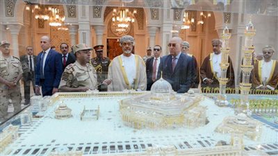 السلطان هيثم بن طارق يزور أبرز مُنجزات العاصمة الإدارية الجديدة 
