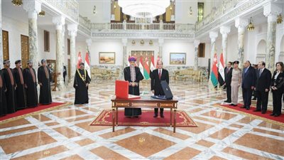 مصر تحتفي بالسلطان هيثم بن طارق آل سعيد وتبادل أرفع الأوسمة مع الرئيس السيسي