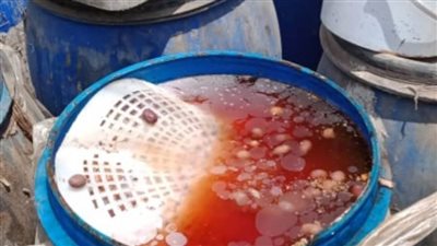 ضبط وإعدام 20 طن مخللات غير صالحة للاستهلاك الآدمي بالشرقية 