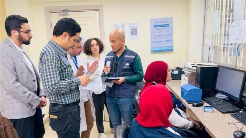 وفد الصحة العالمية