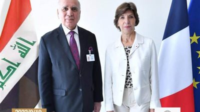 فرنسا والعراق يؤكدان عزمهما على تعزيز العلاقات الثنائية في جميع المجالات