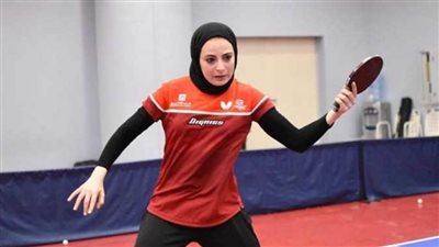 دينا مشرف.. راضية عن الأداء وهدفي الأولمبياد