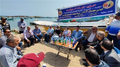 حماة الوطن بالإسكندرية يجتمع مع صيادي ميامي 