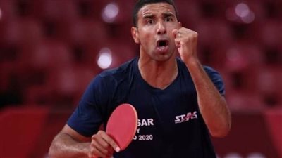 عمر عصر يتأهل إلى ربع نهائي بطولة كأس العالم لتنس الطاولة
