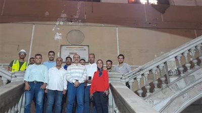 بداية ترميم سراي الحقانية بالإسكندرية