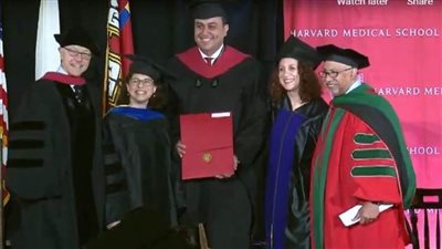 رئيس الرعاية الصحية يحصل على الماجستير في إدارة الخدمات الصحية من جامعة هارفارد