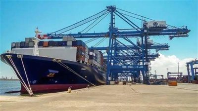 تداول 34 سفينة للحاويات والبضائع العامة بميناء دمياط