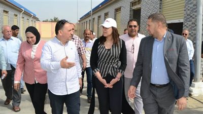 نائب محافظ البحيرة تتفقد عددًا من المشروعات التنموية بمدينة إدكو