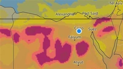 عاجل.. محطات الأرصاد الجوية تسجل نشاط رياح مثير للرمال والأتربة على مختلف المناطق