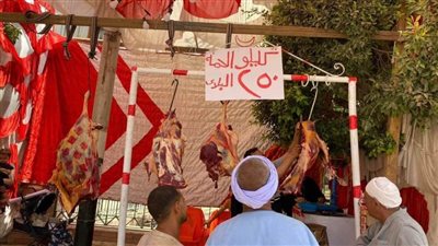 بـ250 جنيهًا للكيلو.. افتتاح منافذ لبيع اللحوم البلدية بمراكز المنيا