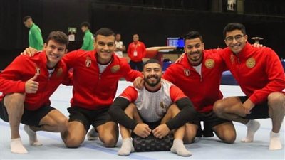 منتخب الجمباز الفني يتوج بذهبية البطولة الإفريقية للفرق 