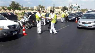 استمرار الحملات المرورية بشوارع سوهاج وضبط 271  مخالفة متنوعة