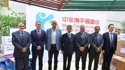 السفير الصيني بالقاهرة يزور إحدى دور الأيتام تزامنًا مع يوم الطفل العالمي