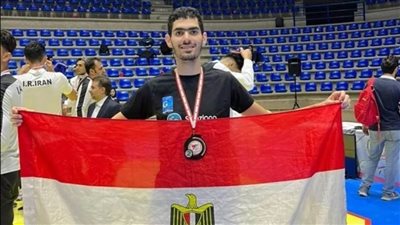 إياد بركات يتأهل لثمن نهائي بطولة العالم للتايكوندو بأذربيجان