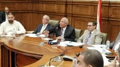 محافظ الوادي الجديد يشارك باجتماع لجنة الزراعة والري بمجلس النواب 