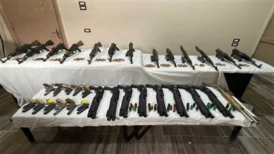 حملة أمنية بأسيوط..لضبط حائزي الأسلحة النارية والذخائر غير المرخصة وتجار المخدرات