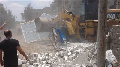 إزالة 42 حالة تعدٍ ورفع 1686حالة إشغال طريق بالبحيرة 