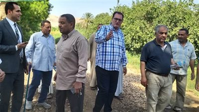 مستشار وزير الزراعة يتفقد المزرعة البحثية بالمطاعنة ومزرعة قطاع الإنتاج بالأقصر