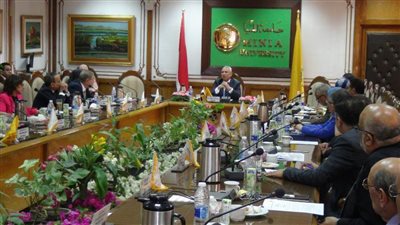 جامعة المنيا: تطوير شامل تأصيلاً للهويه البصرية وبدء إجراءات فتح باب الترشح لوظائف العمداء