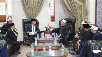 مفتي الجمهورية يستقبل وفدًا ماليزيًّا رفيع المستوى لبحث تعزيز التعاون الإفتائي