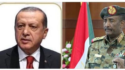رئيس مجلس السيادة السوداني يجري إتصالاً هاتفياً مع الرئيس التركي