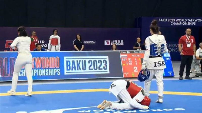 بطلة منتخب مصر جنى