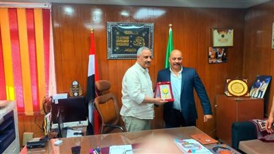 وكيل الشباب والرياضة يكرم ابن القليوبية الرجل الحديدى 