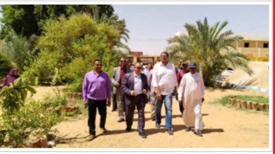 وفد وزارة التخطيط في زيارة ميدانية لـ