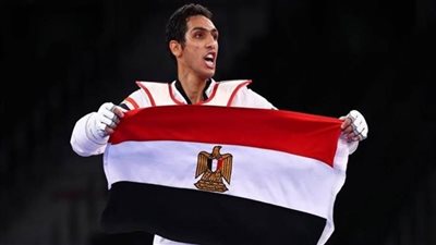 سيف عيسى يضمن ميدالية تاريخية لمصر في بطولة العالم للتايكوندو