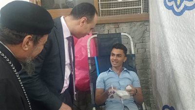 صحة البحيرة تشارك في حملة التبرع بالدم بكنيسة العائلة المقدسة بأبوالمطامير