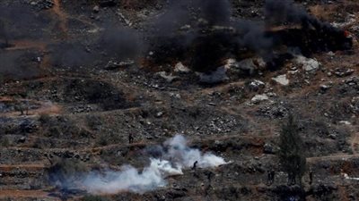 إصابة طفل بقنبلة غاز وعشرات المواطنين بالاختناق خلال قمع الاحتلال مسيرة بيت دجن