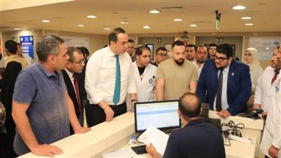 رئيس الرعاية الصحية في مرور مفاجئ على المنشآت الصحية بالإسماعيلية
