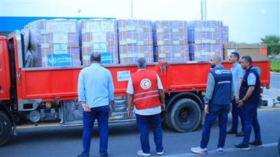  10 أطنان مساعدات طبية من الصحة العالمية للسودانيين بمطار أسوان