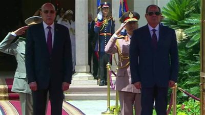 عاجل ..الرئيس السيسي: مباحثات مكثفة وبناءة مع الرئيس الموريتاني 