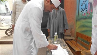 حمادي يتفقد امتحانات الشهادة الثانوية الأزهرية للقسم الأدبي بسوهاج