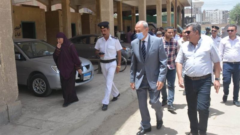 تفقد سوق سيارات بنها