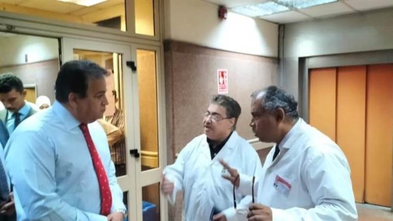 زيارة وزير الصحة