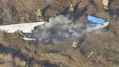 تحطم طائرة بعد مطاردتها لانتهاكها المجال الجوي لواشنطن