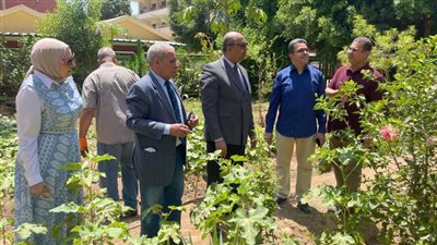 إعادة تأهيل مزرعة قسم النبات والميكروبيولوجي بكلية العلوم جامعة سوهاج