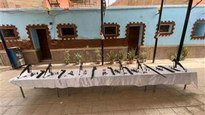 حملة أمنية بأسيوط لضبط حائزي وتجار المخدرات والأسلحة النارية والهاربين من تنفيذ الأحكام القضائية