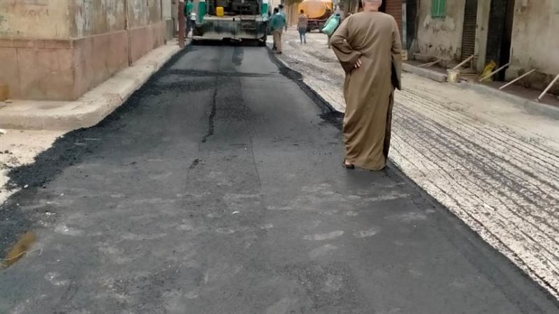 رفع كفاءة الطرق بالاسكندريه