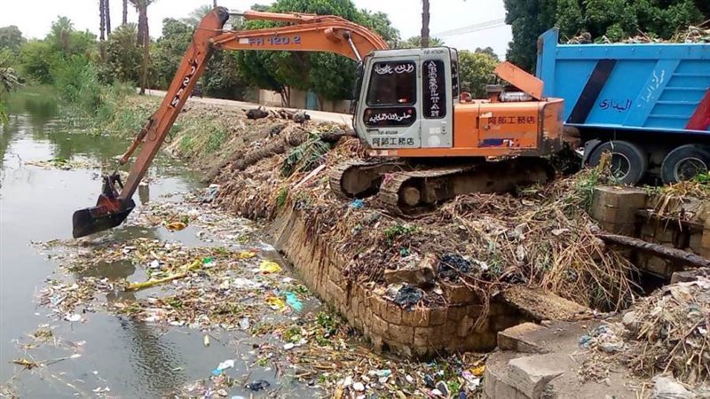 رفع مخلفات الري وتطهير