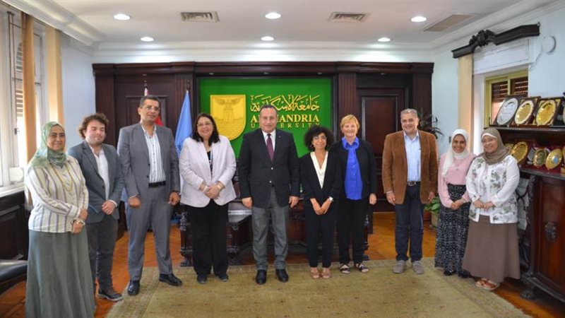 رييس جامعة الإسكندرية