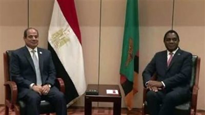 عاجل.. الرئيس السيسي يؤكد تطلع مصر لتعزيز العلاقات الثنائية التاريخية مع زامبيا