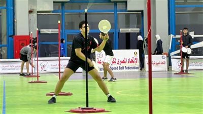 ختام بطولة الجمهورية لكرة السرعة للناشئين باستاد القاهرة