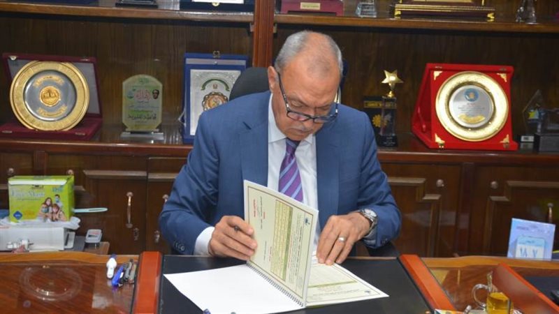 محافظ القليوبية يعتمد