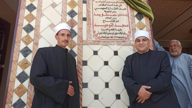 إفتتاح 6 مساجد جديدة