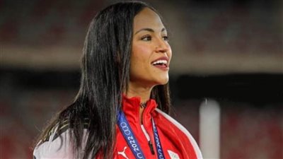 لاعبة المؤسسة العسكرية بسنت حميدة تحصل على الميدالية الذهبية ببطولة 