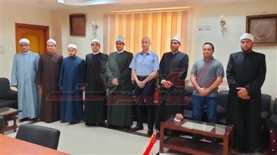 وكيل شباب كفر الشيخ يستقبل القافلة الدعوية القادمة من الدقهلية للتوعية وتصحيح الفكر