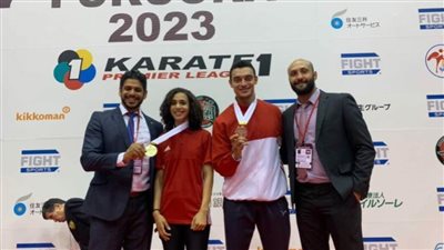 ذهبية وبرونزية لمصر في الدوري العالمي للكاراتيه باليابان